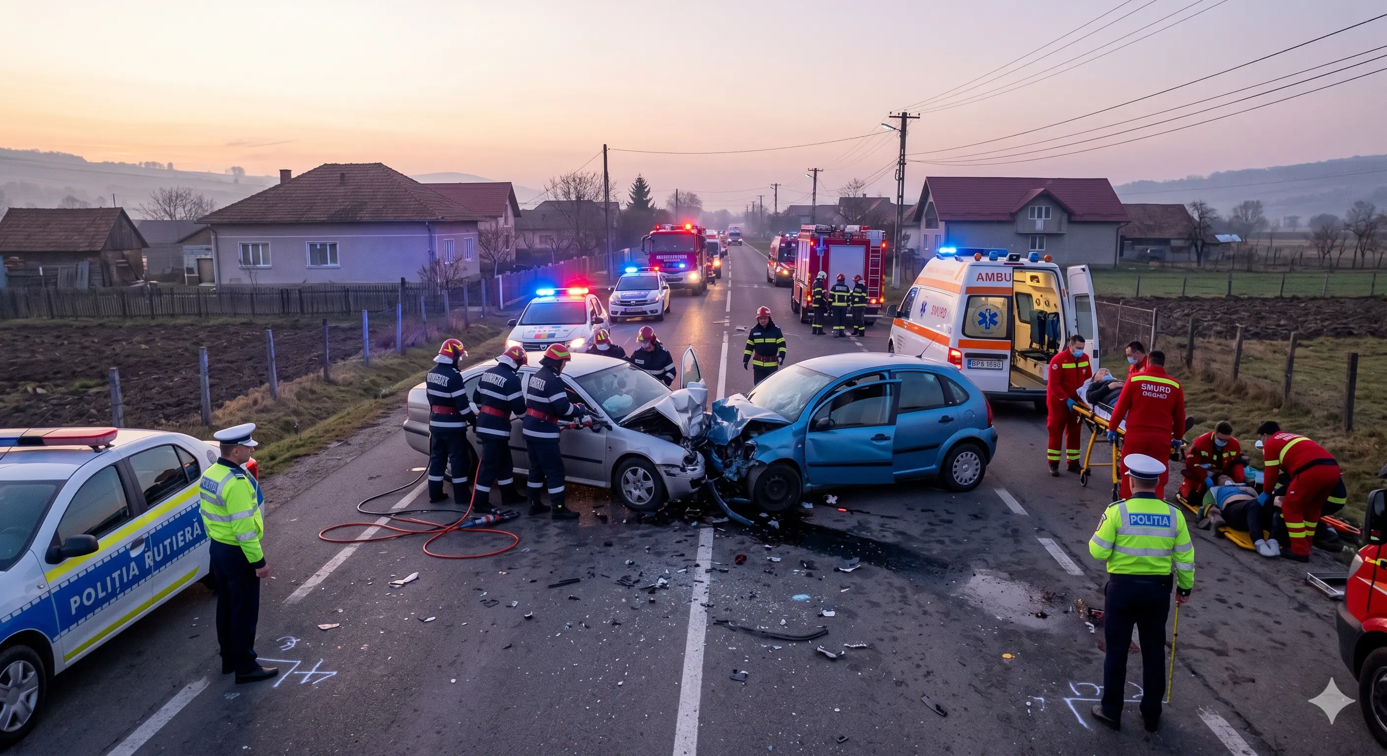 Serious accident in Sutoru injures eight, disrupts traffic