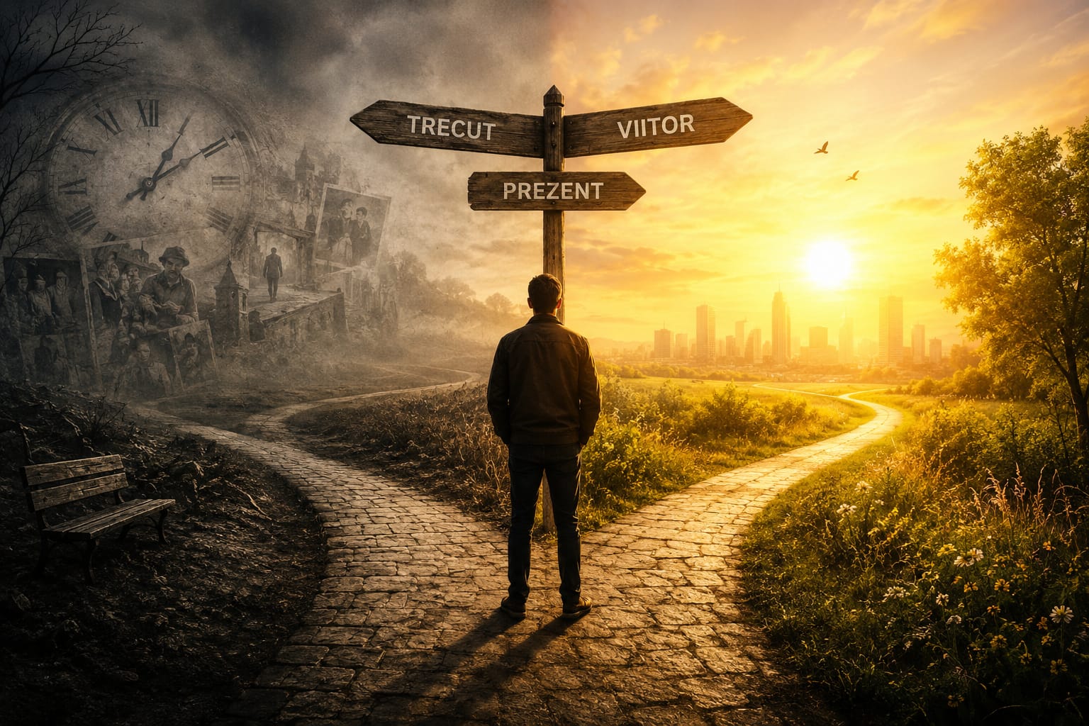 We live in the past, fear the future, and forget the only place where life exists